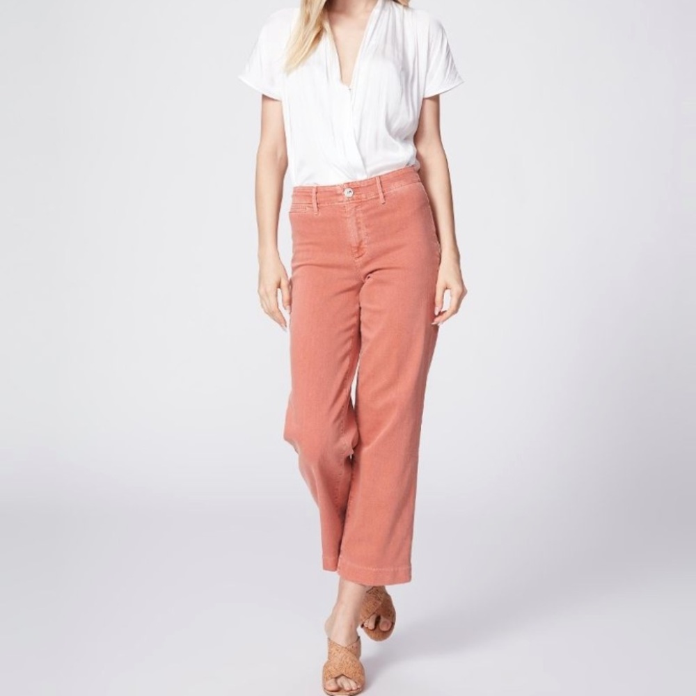 PAIGE denim Nellie trouser culotte jeans